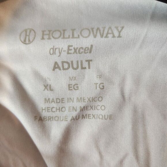 New England Patriots 1/4 Zip Pull Over Holloway Dry Excel Shirt Mens Size XL - Picture 7 of 9